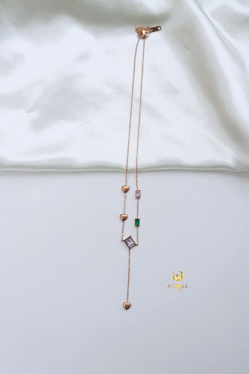 Hanging heart chain