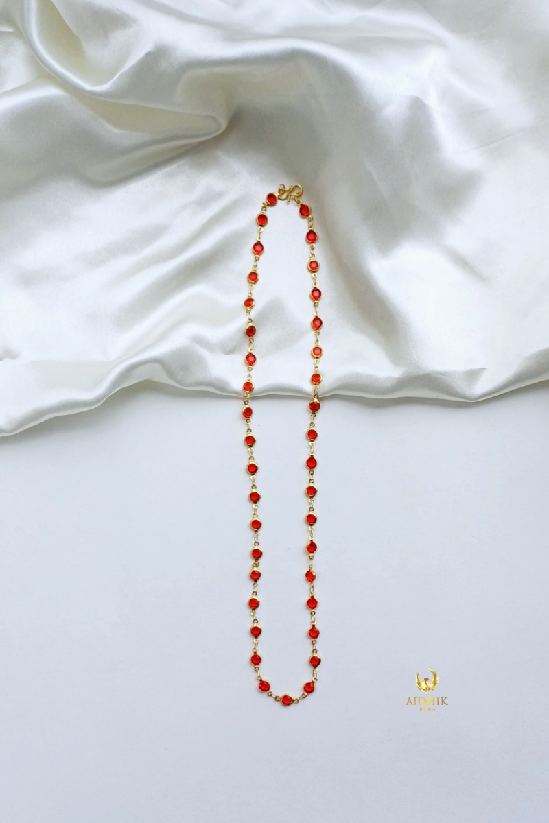 Red crystal dailywear chain AMH6