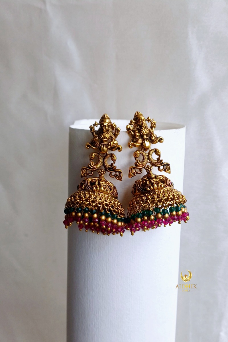 Chettinad big bridal jhumka AE21