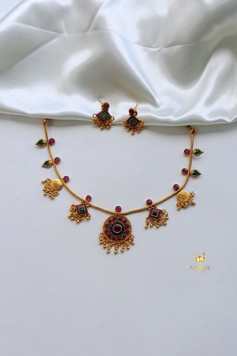 Beautiful trending set with earrings AN86