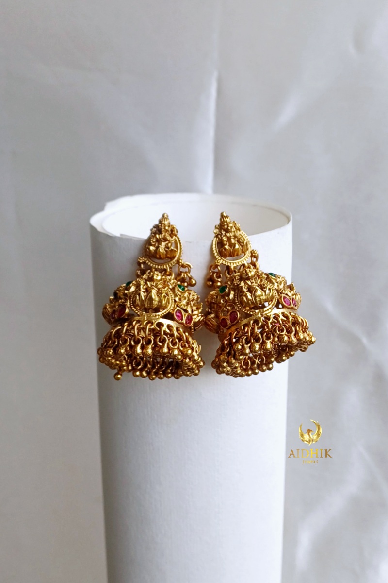 Lekshmi design big bridal jhumka AE24