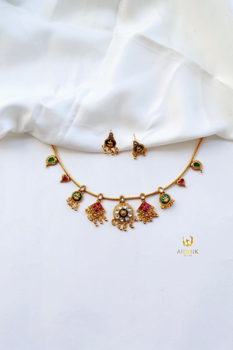 Hangings charms necklace  AN89