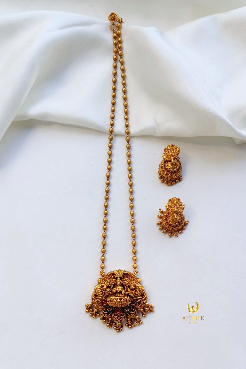 Nagas pendant chain with jhumka AMH19