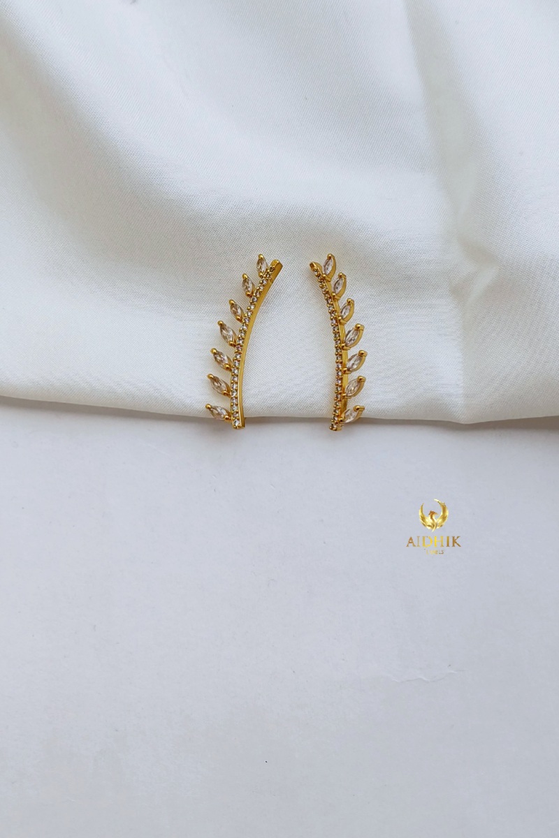 Leaf design earcuffs AE39