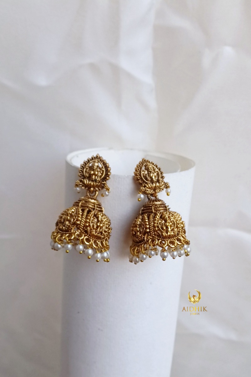 Antique bridal jhumka AE48