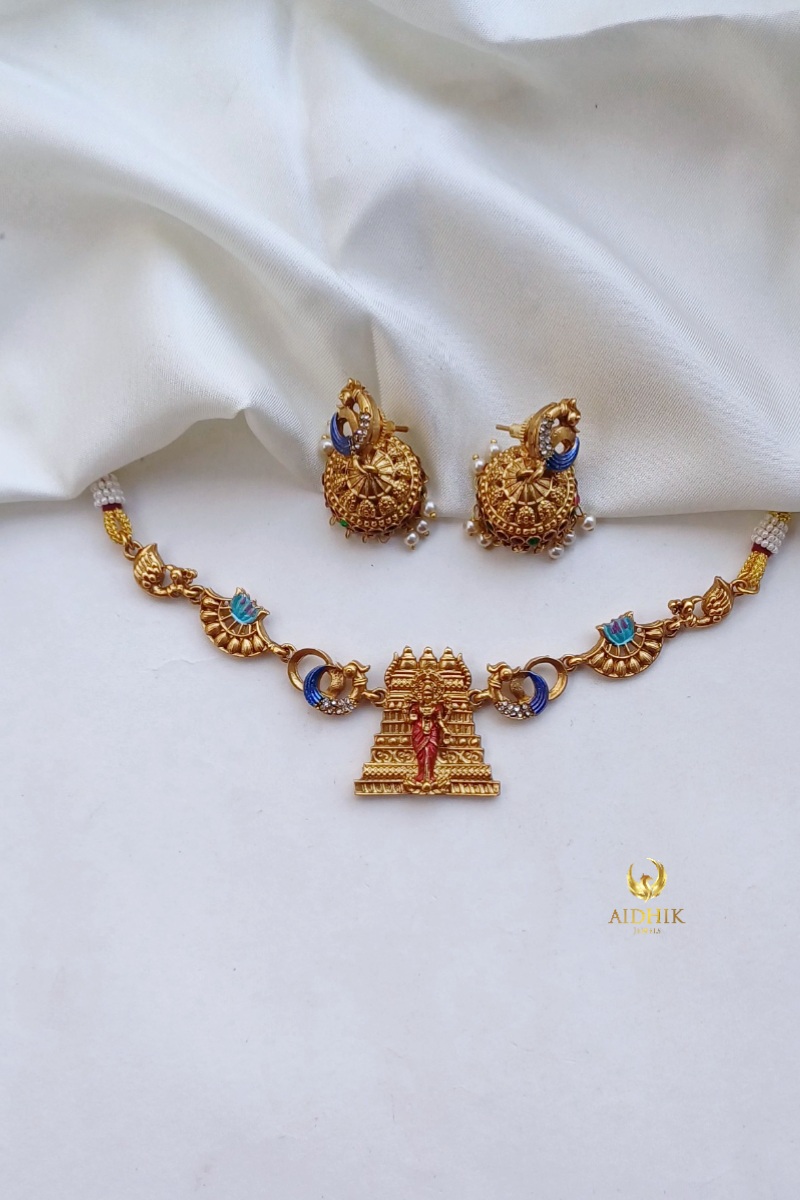Short necklace AN117