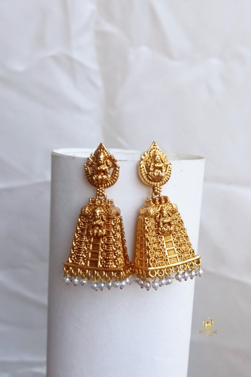 Temple jhumkas AE50