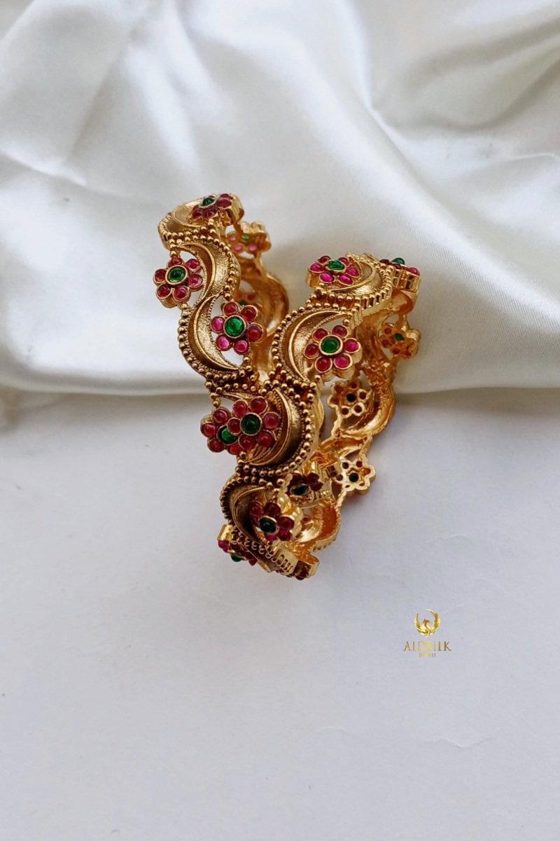 Halfmoon bangles multi size 2.6 AB12S6