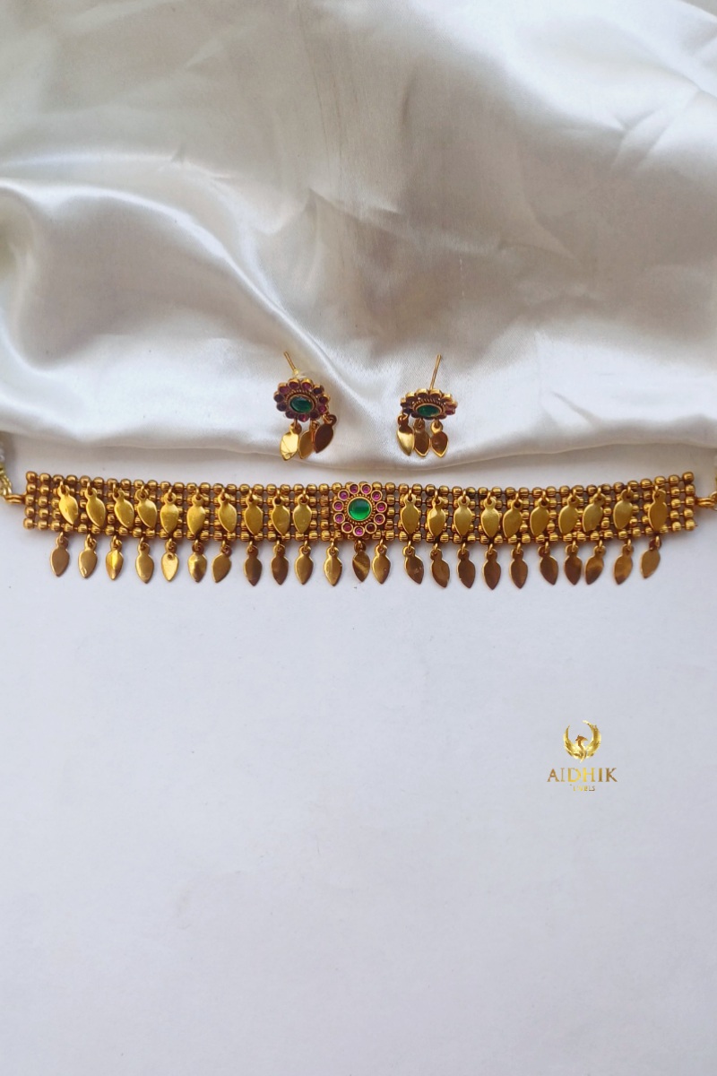 Antique double layer elakkathali AC38