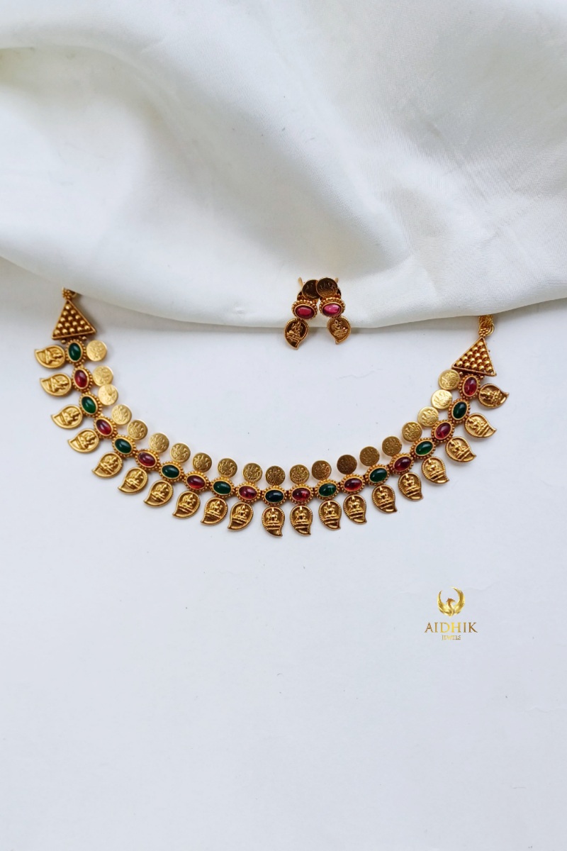 Coin manga necklace AN134