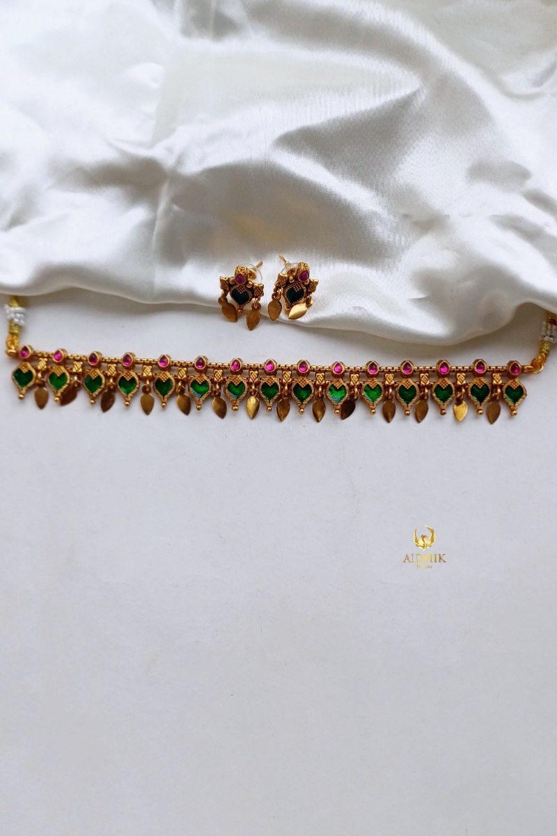 Palakka elakkathali choker AC41