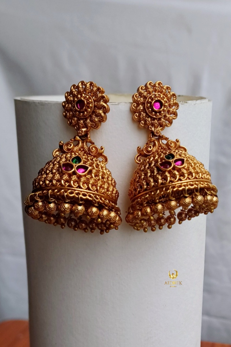 Big bridal jhumka AE58