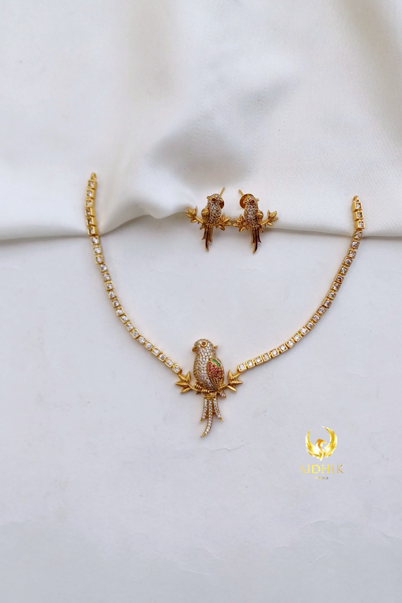 Parrot necklace AN158