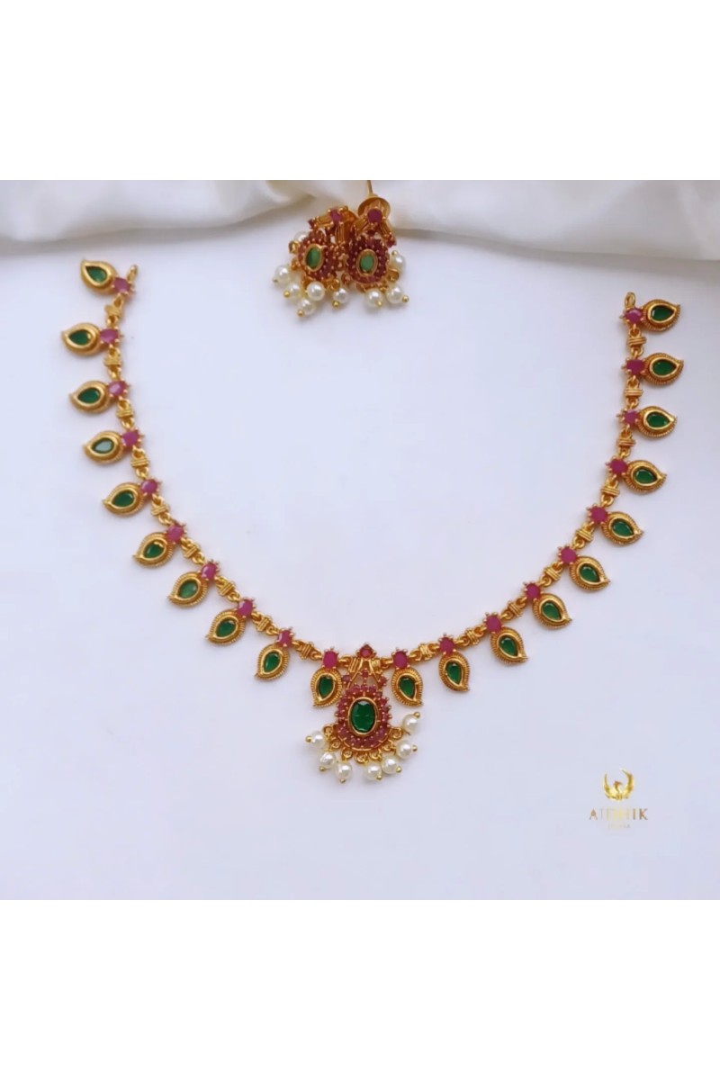 Premium palakka necklace AN130
