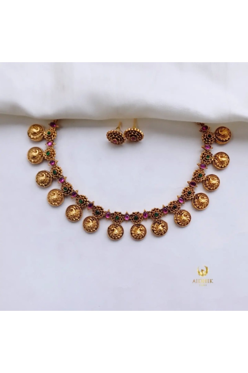 Short necklace AN153